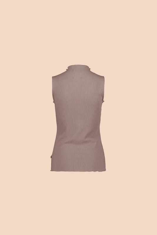 Kaiko  Rib Top, Taupe