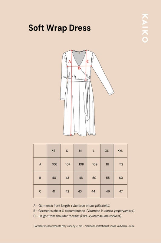 Kaiko Soft Wrap Dress, Dark Green