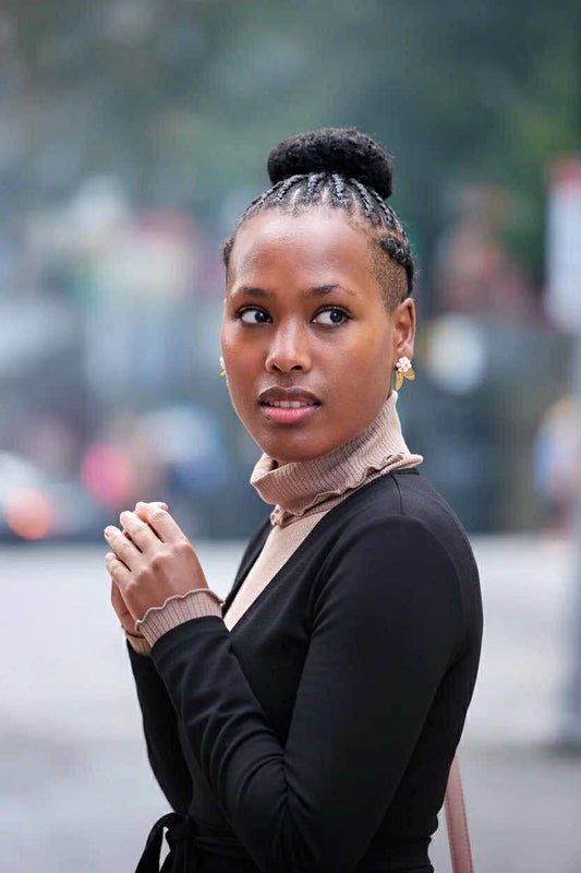 Kaiko  	Rib Rollneck, Taupe