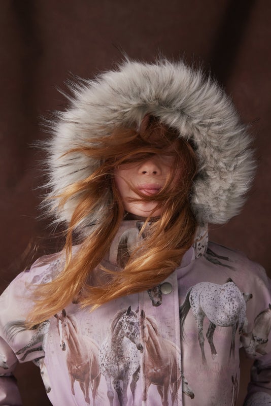 Molo Kids Cathy Fur - Dreamy Horses