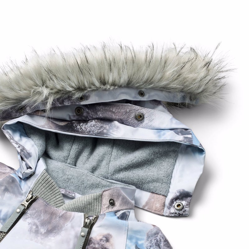 Molo Hopla Fur - Jackets Bison