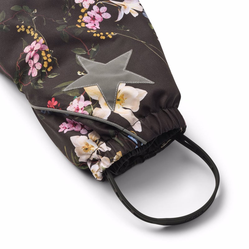 Molo Pyxis - Pyxis Fur - Baby Snowsuits Paisley Flowers