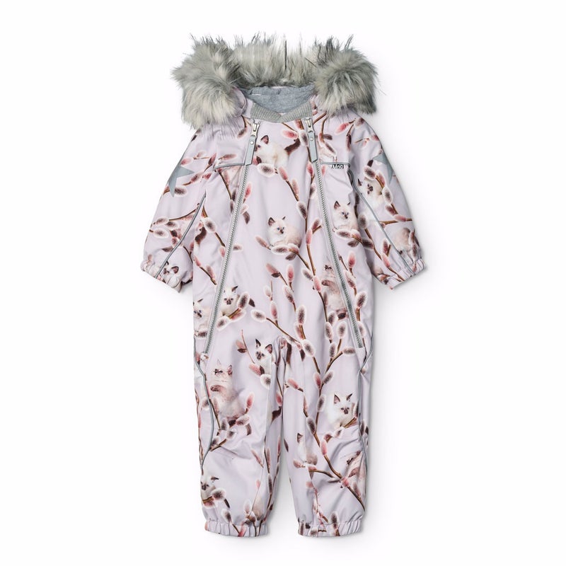Molo Pyxis - Pyxis Fur - Baby Snowsuits Willow Kitten
