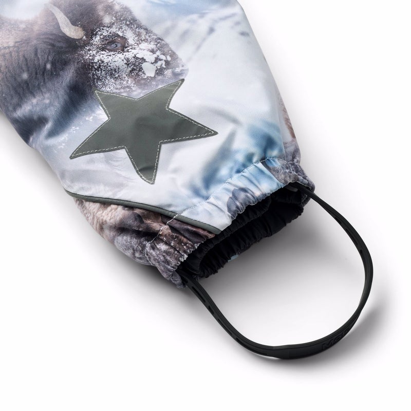 Molo Pyxis - Pyxis Fur - Baby Snowsuits Bison