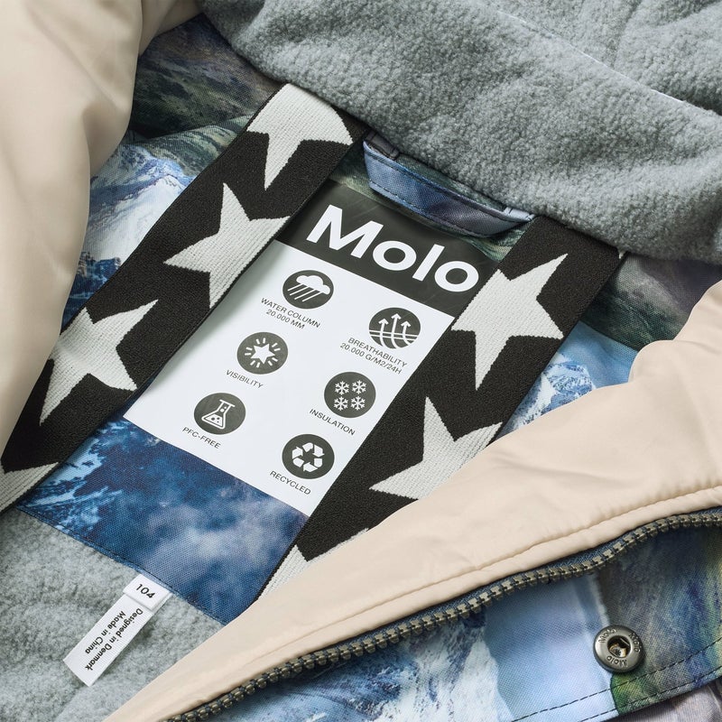 Molo Kids - Polaris - Junior Snowsuits Snowy Mountains