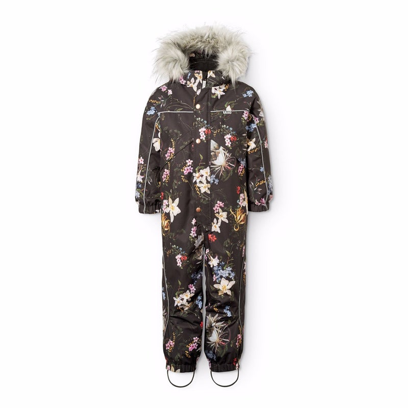 Molo Kids Polaris Fur - Junior Snowsuits Paisley Flowers