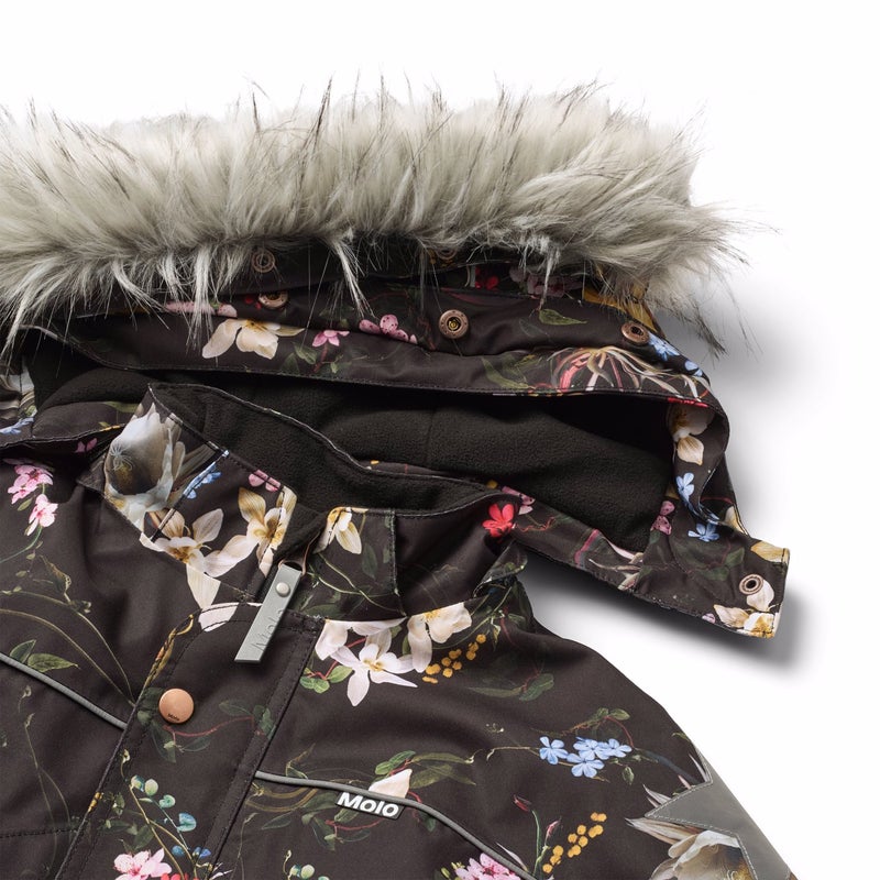 Molo Kids Polaris Fur - Junior Snowsuits Paisley Flowers