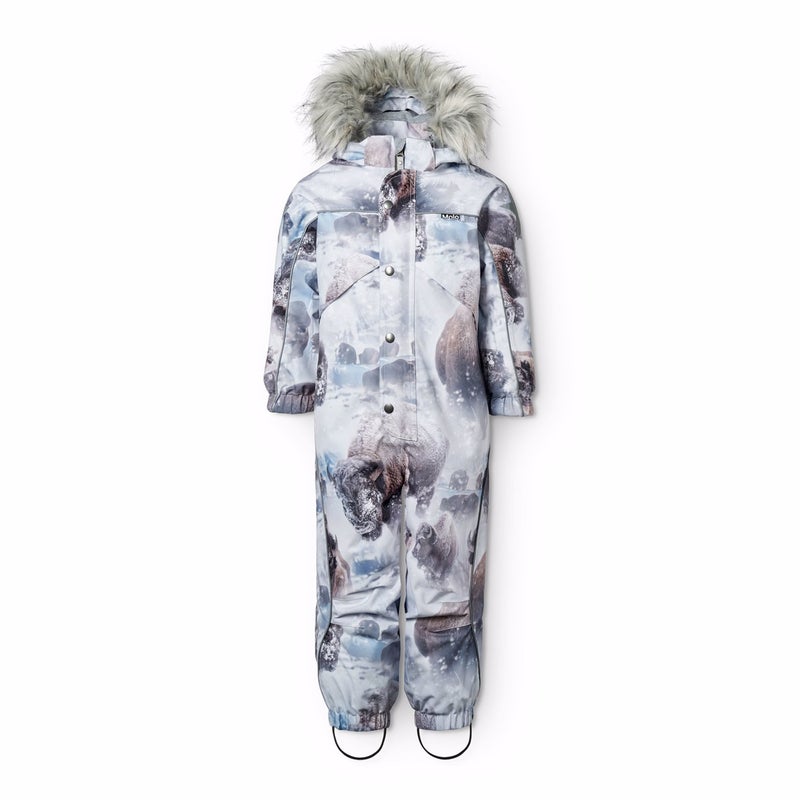Molo Kids Polaris Fur - Junior Snowsuits  Bison