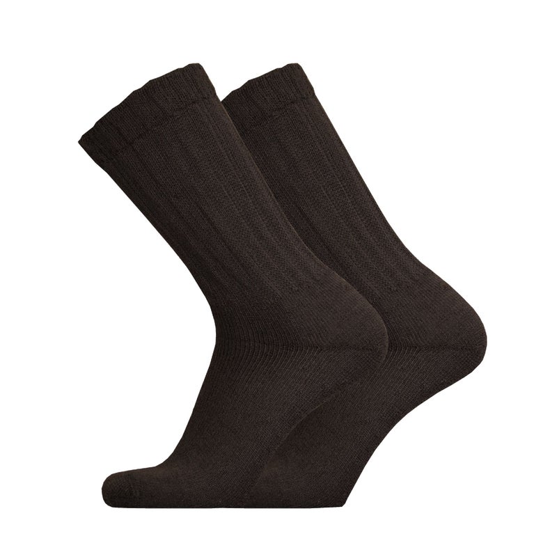 Sukkamestarit  Alpakkavillasukka pehmovarsi  Musta