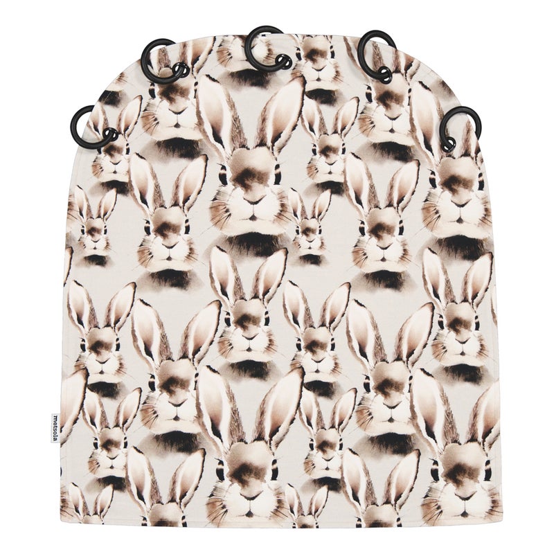 Metsola    BUNNY GREY STROLLER CURTAIN