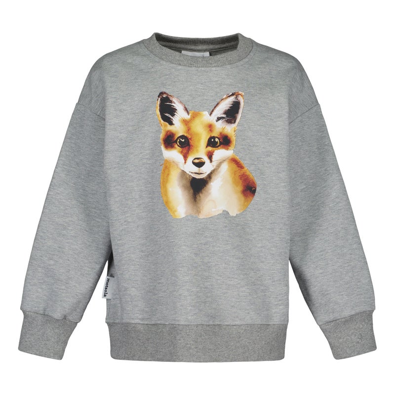 Metsola Fox Cloudy Oversize Sweater -Collegepaita