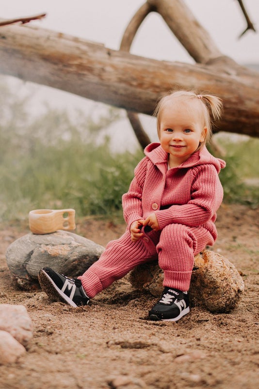 Metsola  Bear Knit -Merinovillahaalari | Rosy