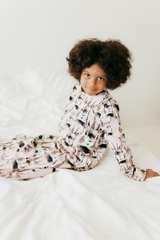 Metsola BUNNY PINK NIGHT DRESS PINK