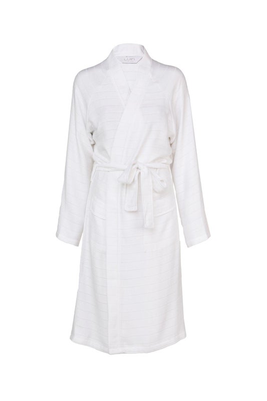 LUIN LIVING Bamboo Aamutakki, Snow