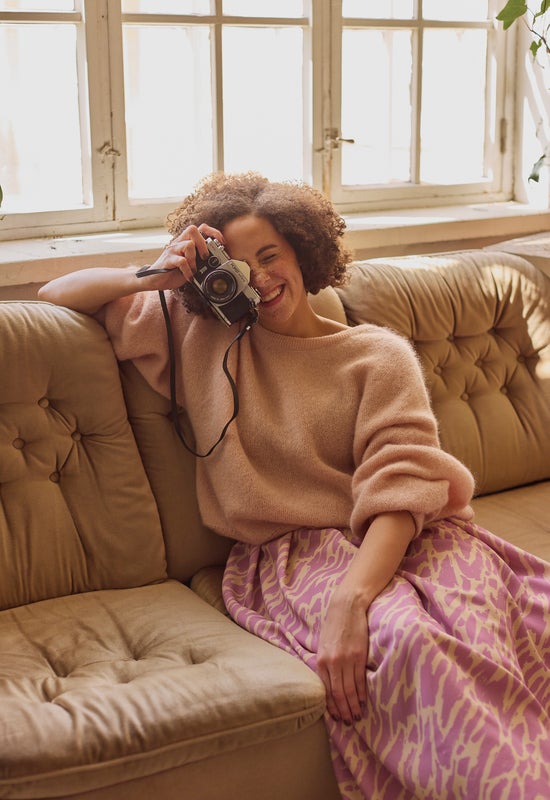 Metsola  Sophy Pleated Skirt -Hame | Purple