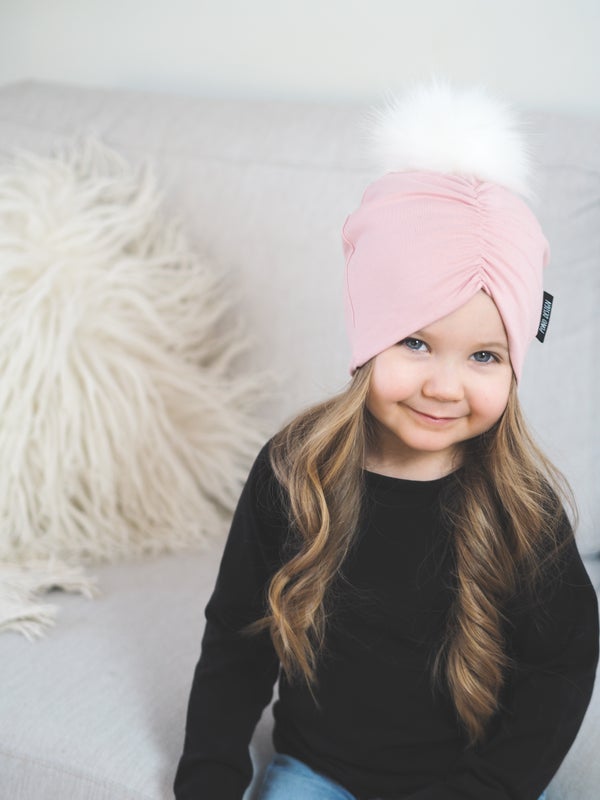 Pono Design Turbaanipipo  VANHA ROOSA