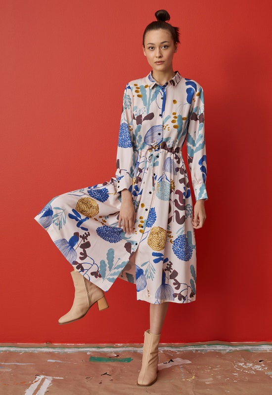 Papu  SWING GOWN Wild Garden Women