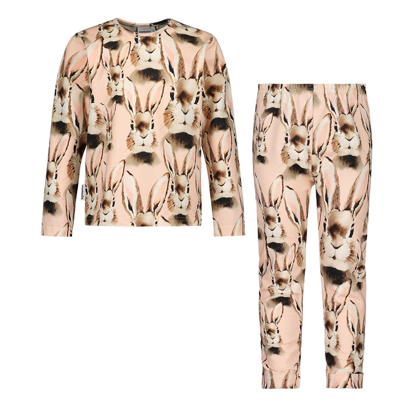 Metsola BUNNY PINK PYJAMA SET PINK-