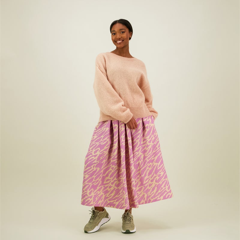 Metsola  Sophy Pleated Skirt -Hame | Purple
