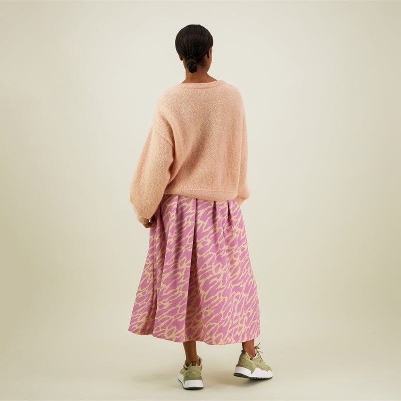 Metsola  Mohair Sweater -Neulepaita | Powder