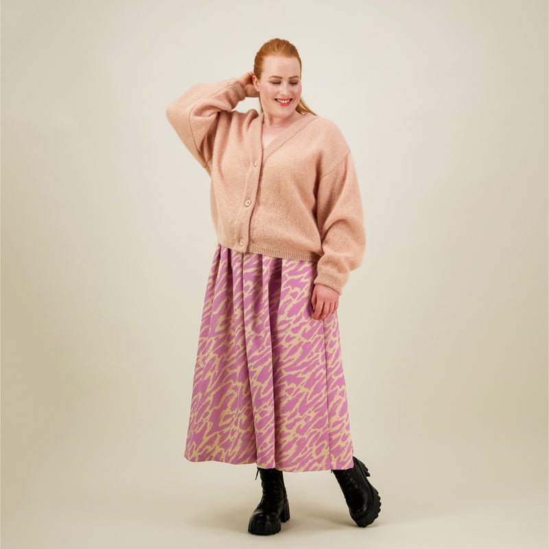 Metsola  Sophy Pleated Skirt -Hame | Purple