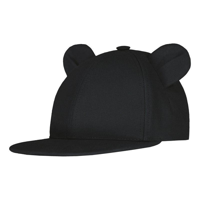 Metsola   SUMMER CAP WITH EARS BLACK