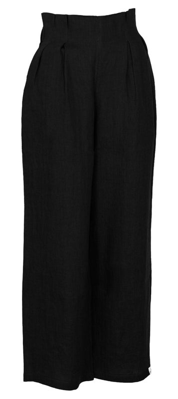 nakoa Pellavahousut, Black