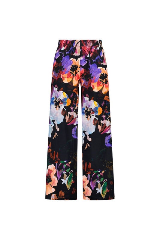 Kaiko Soft Pants, Black Anemone