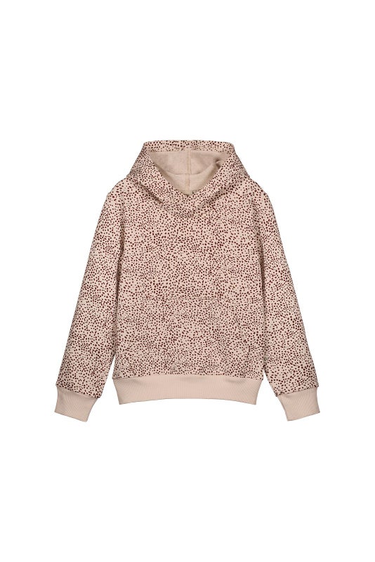 Kaiko  Hoodie, Wild Dots Maroon