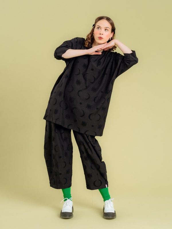 Aarre Bianca Oversize T-Paita, Divine Black