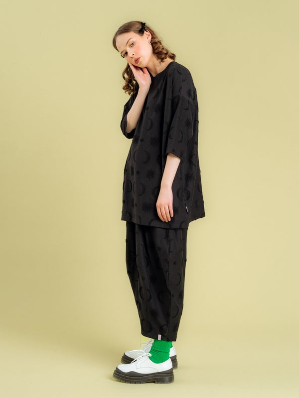 Aarre Bianca Oversize T-Paita, Divine Black