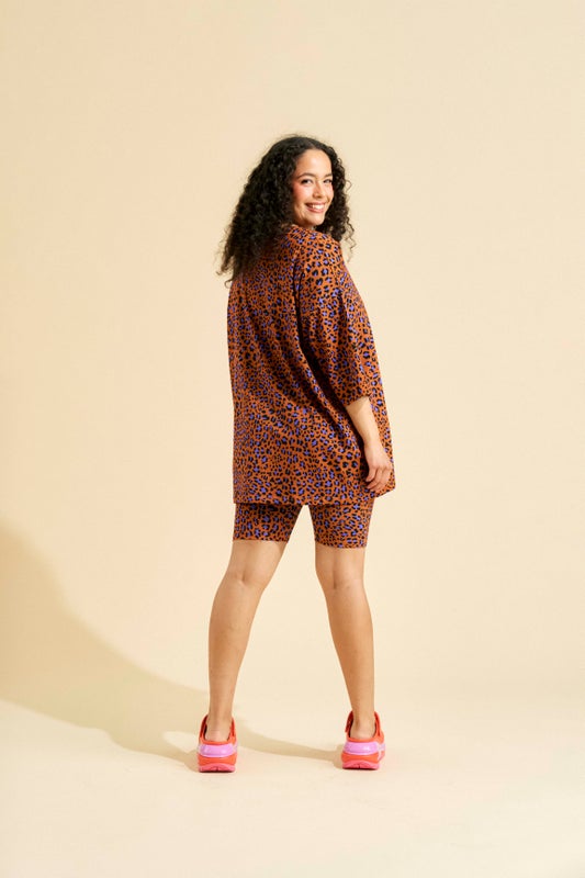 Aarrelabel  Lenita Oversize T-Paita, Leo Copper