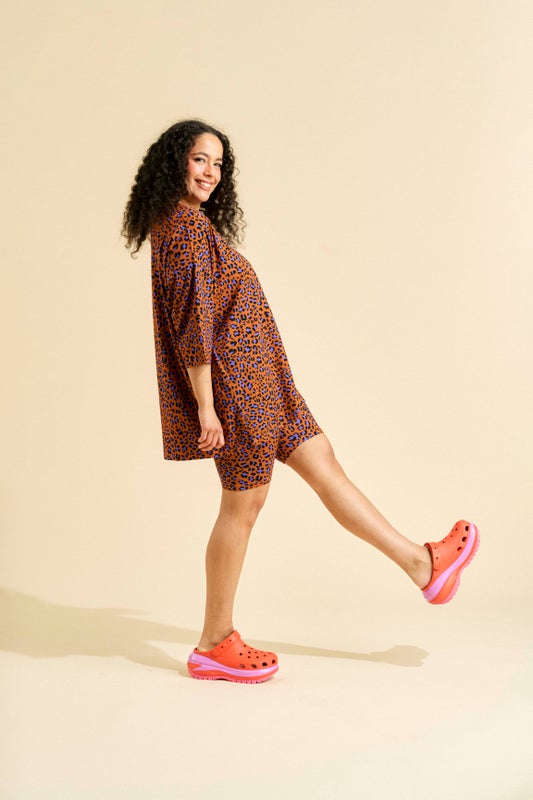 Aarrelabel  Lenita Oversize T-Paita, Leo Copper