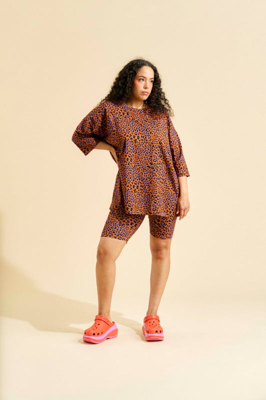 Aarrelabel  Lenita Oversize T-Paita, Leo Copper