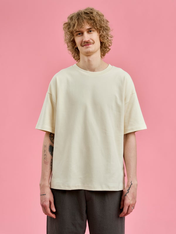 Aarre Queen T-Paita, Creme