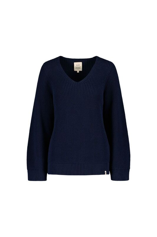 Kaiko  V-neck Jumper, Navy