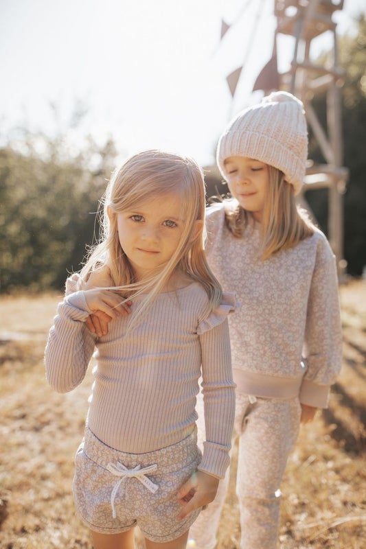 Jamie Kay   PENNY SWEAT - PERIWINKLE FLORAL