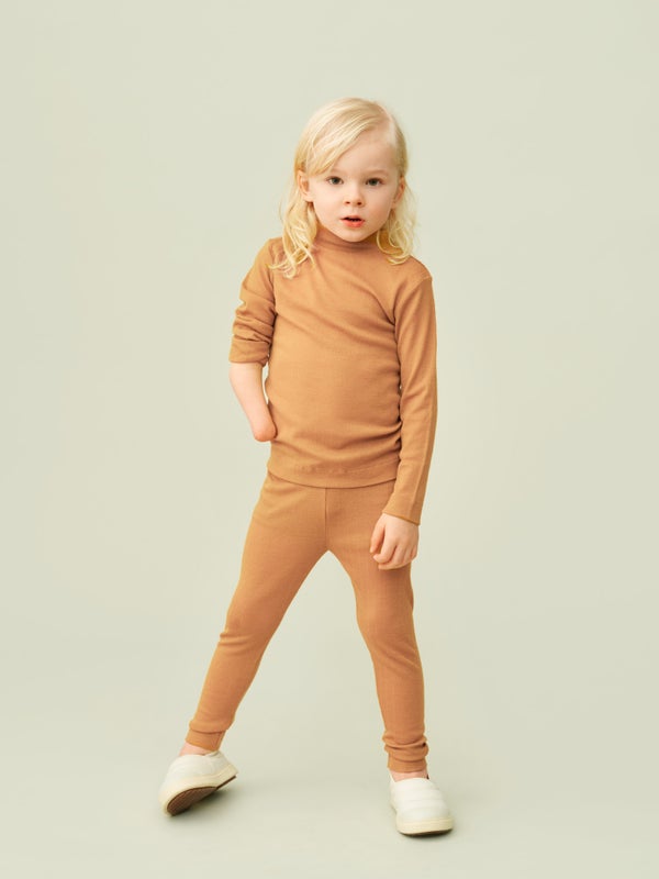 Mainio Merino Wool Shirt, biscuit