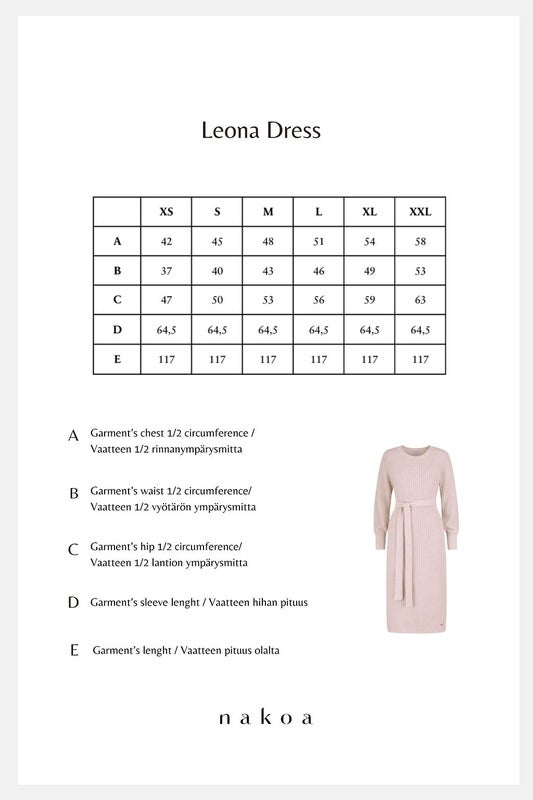 nakoa  Leona Dress, Espresso