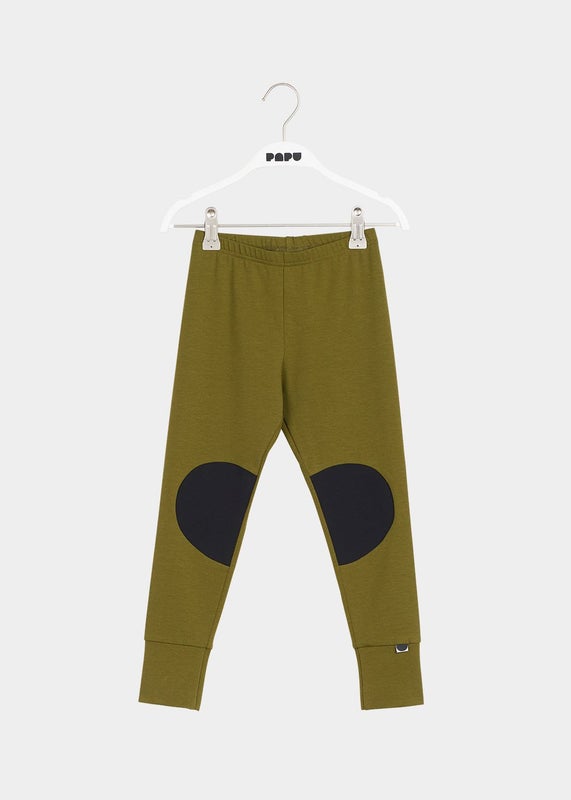 Papu PATCH-leggingsit, Still Green/Black
